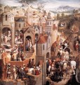 Szenen aus der Passion Christi 1470detail2 Ordensmann Hans Memling